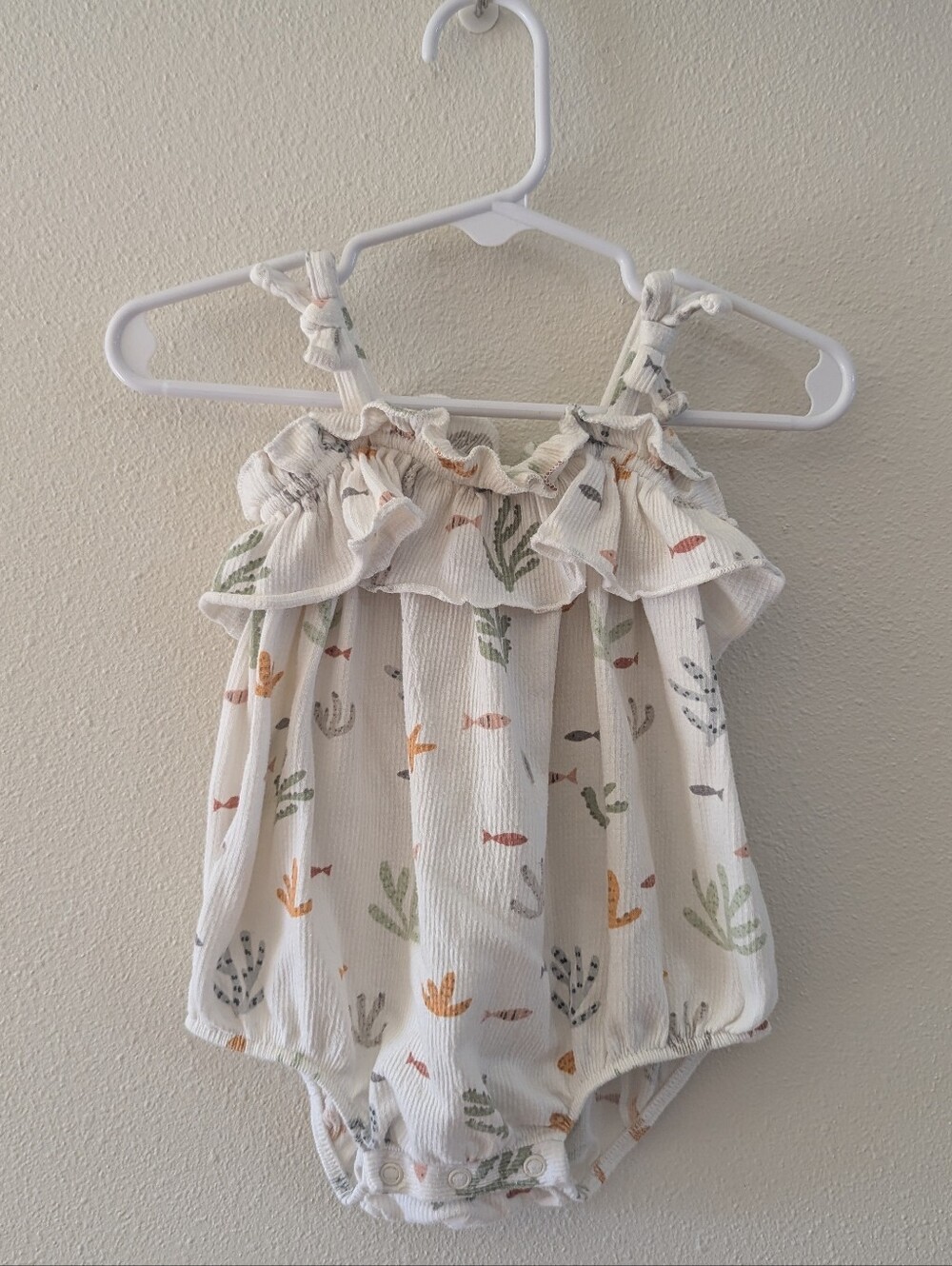 Coral Reef Bubble Romper